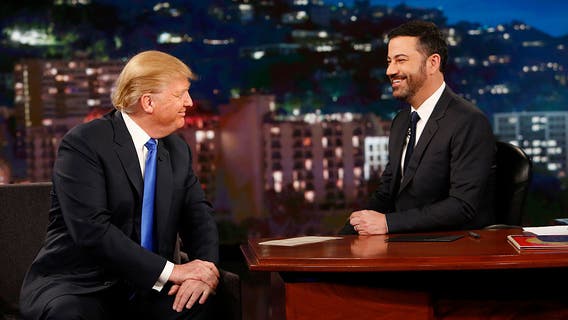 Jimmy Kimmel has higher approval rating than Donald Trump, poll finds