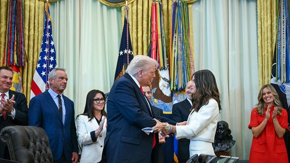 Trump announces fertility drug maker lowering costs of medication for IVF patients