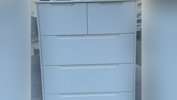 Dressers sold on Amazon recalled due to tip-over, serious injury risk