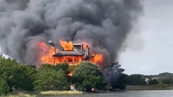 South Carolina judge's home destroyed in massive fire; 3 injured
