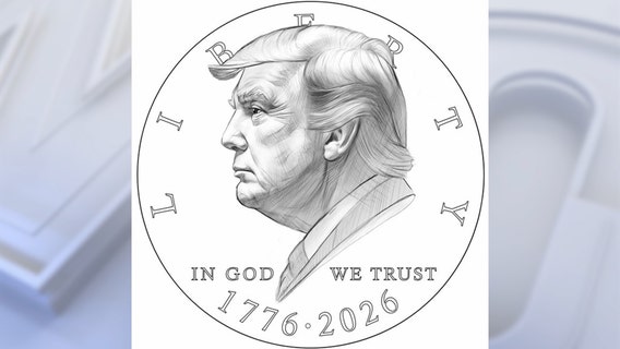 $1 Trump coin could be minted next year for America's 250th birthday