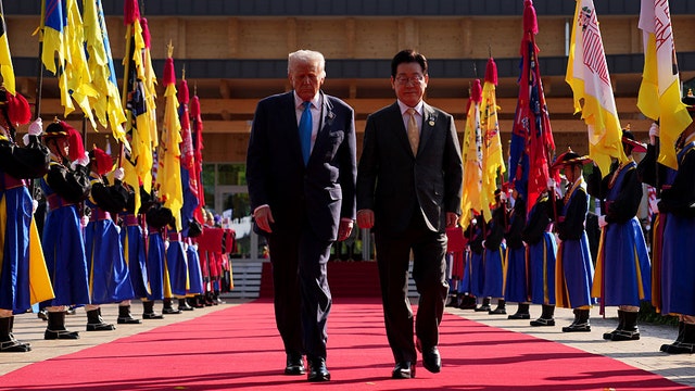 Trump visits South Korea amid push for trade deal with Seoul