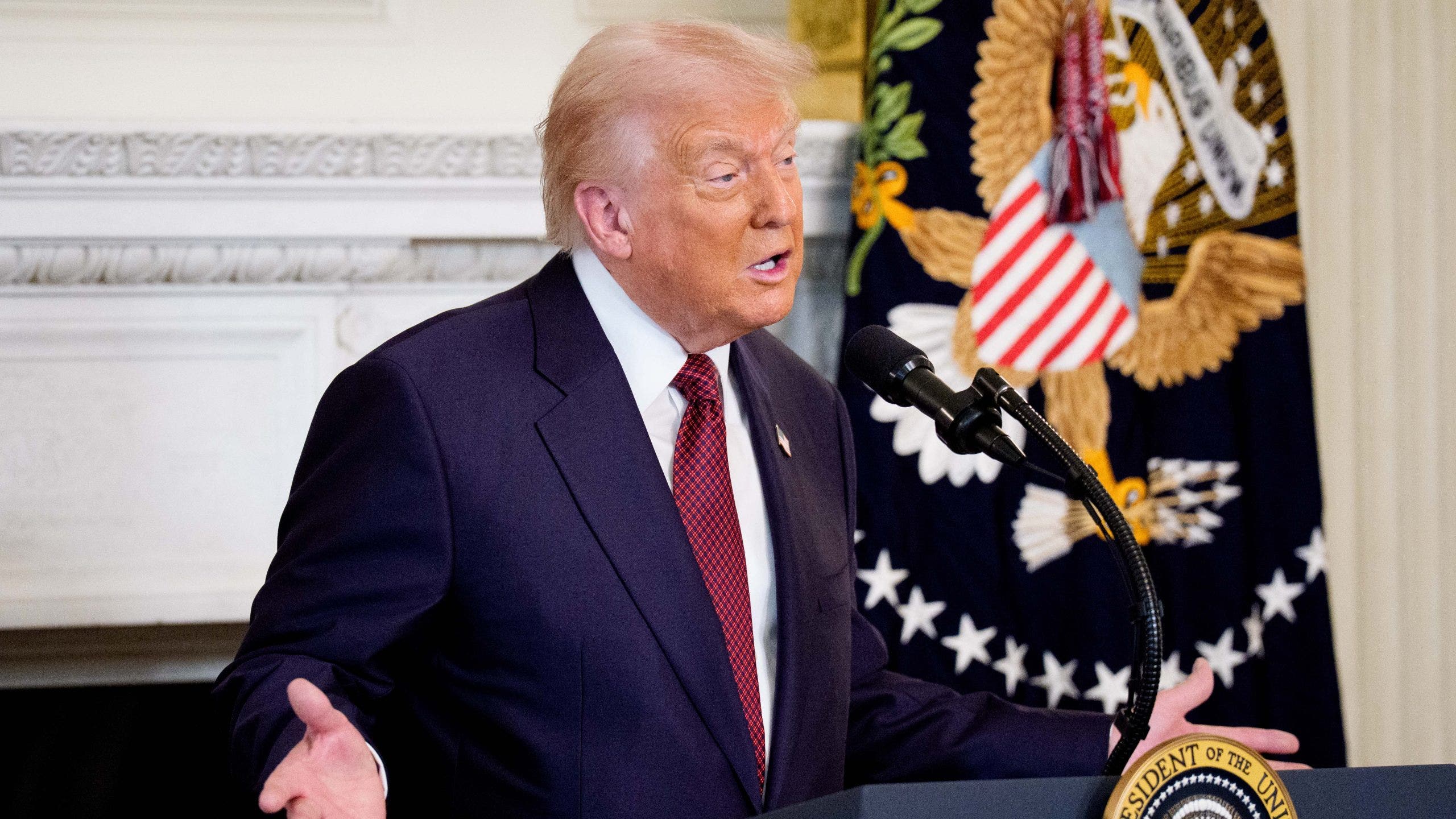 Trump blames shutdown for overwhelming Democratic election win