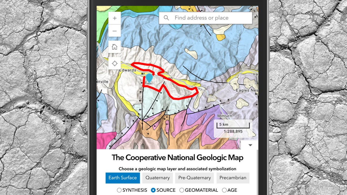 New USGS map shows what's underneath your feet, wherever you go
