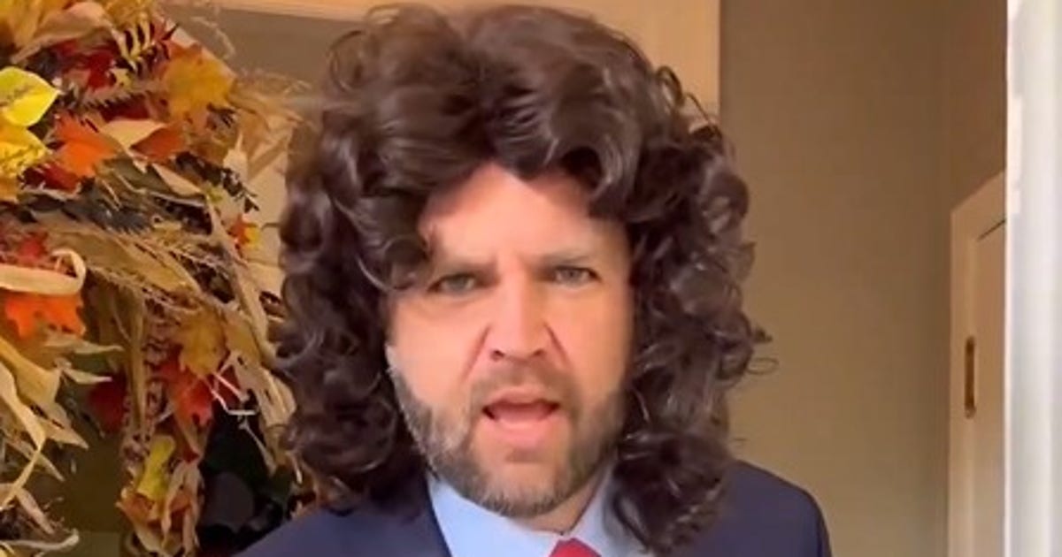 VP JD Vance dresses up as his own viral meme for Halloween | FOX 4  Dallas-Fort Worth