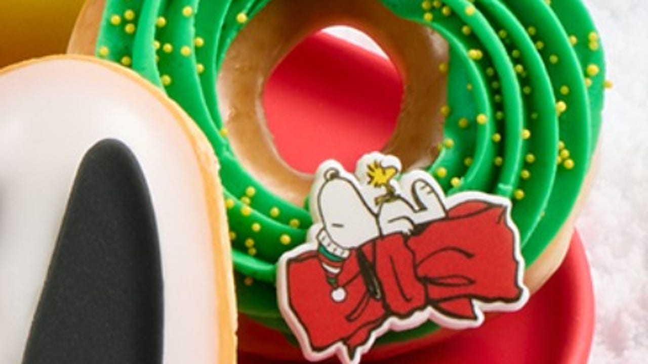 Krispy Kreme marks Peanuts' 75th anniversary with three limited Krispy Kreme marks Peanuts' 75th anniversary with three limited
