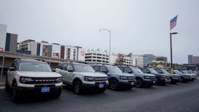 Ford recalling nearly 230,000 Broncos due to panel display failure