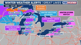 White Thanksgiving: Powerful snowstorm prompts blizzard warnings, dangerous whiteout conditions