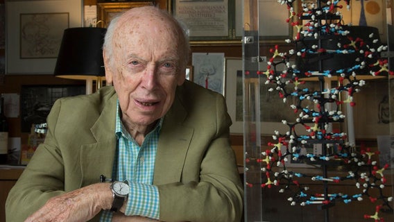 James Watson, co-discoverer of double-helix shape of DNA, dies at 97