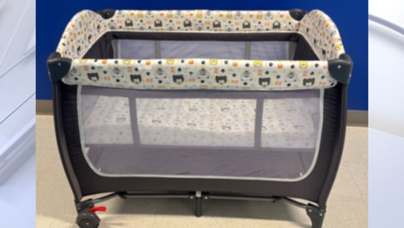 Recall: Play yards sold on Amazon could cause serious injury, suffocation