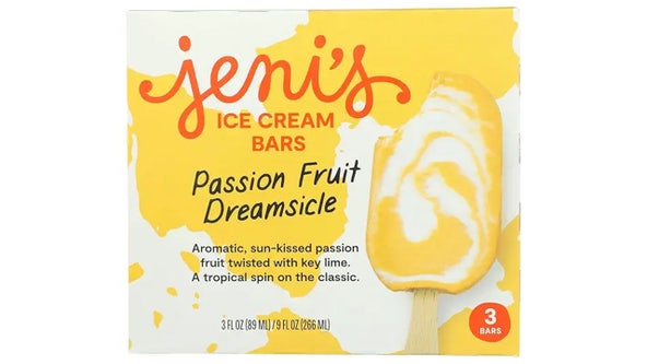 Check your freezer: Jeni’s Splendid Ice Cream Passion Fruit Dreamsicle bars recalled