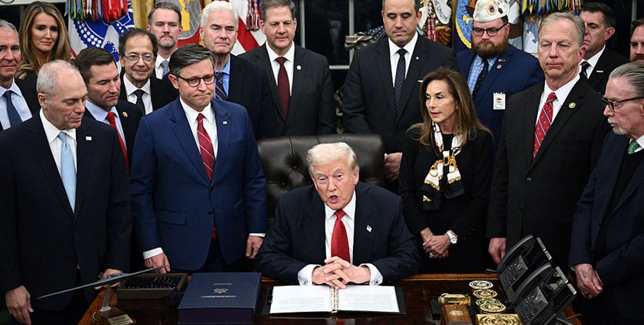 Trump signs bill ending historic government shutdown