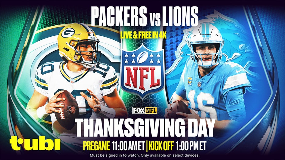 How To Watch Packers Vs Lions NFL Game On Tubi FOX One Packers Lions 