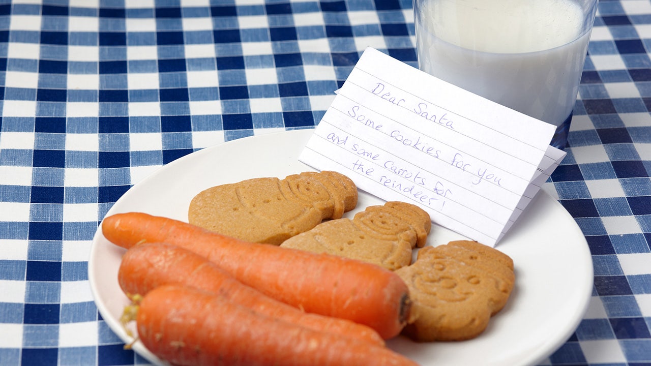 Leaving cookies, milk, and carrots for Santa and his reindeer now costs over $8, study finds