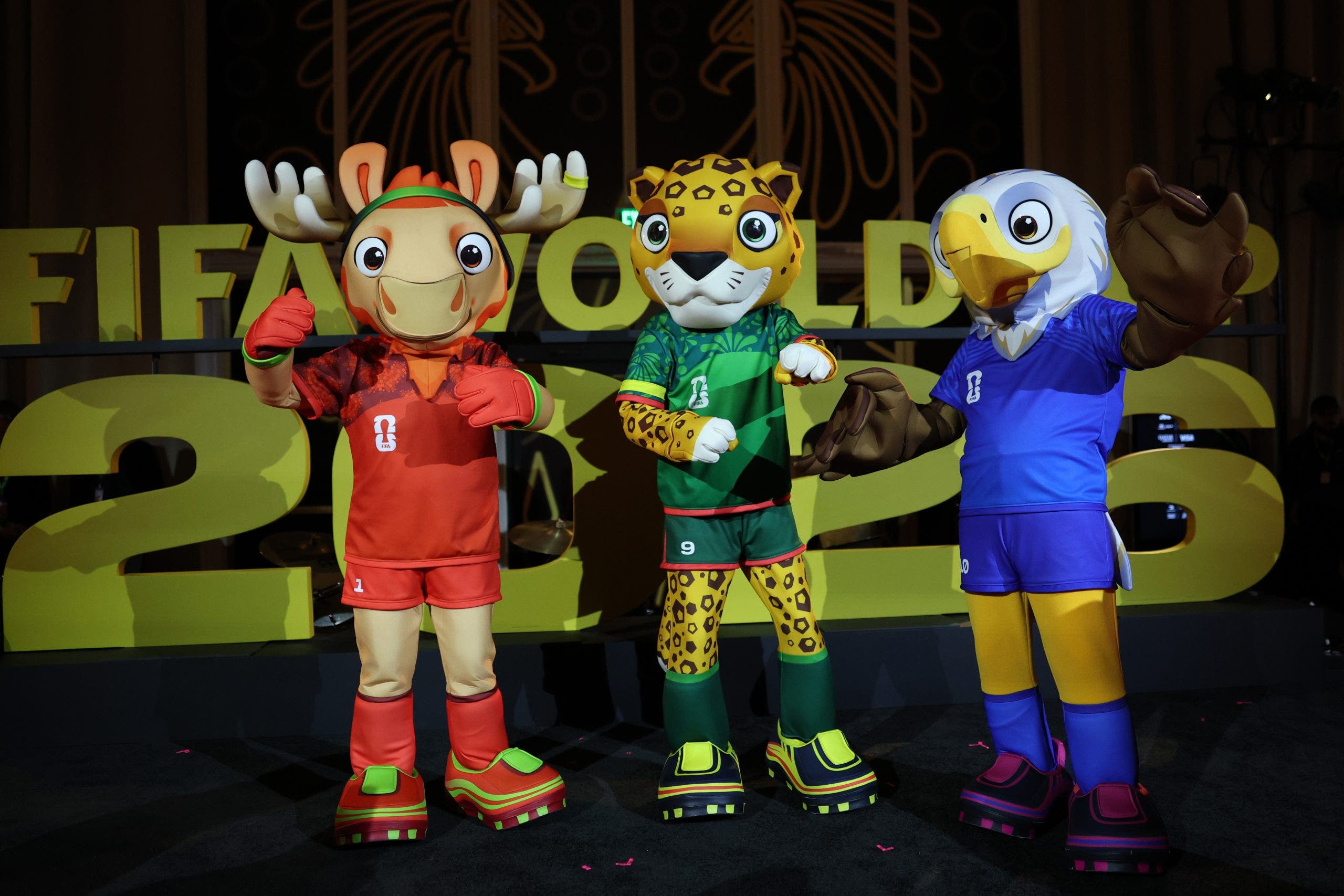 FIFA World Cup mascots Maple, Zayu and Clutch highlight host countries culture, heritage and spirit