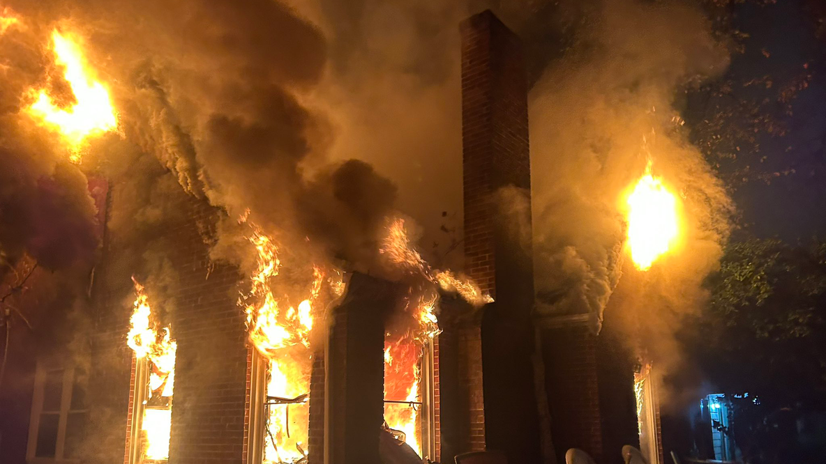 Unattended candle sparks $325,000 house fire in North Carolina