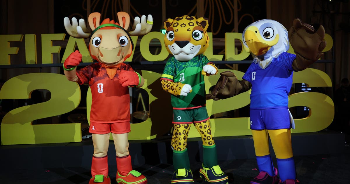 FIFA World Cup mascots Maple, Zayu and Clutch highlight host