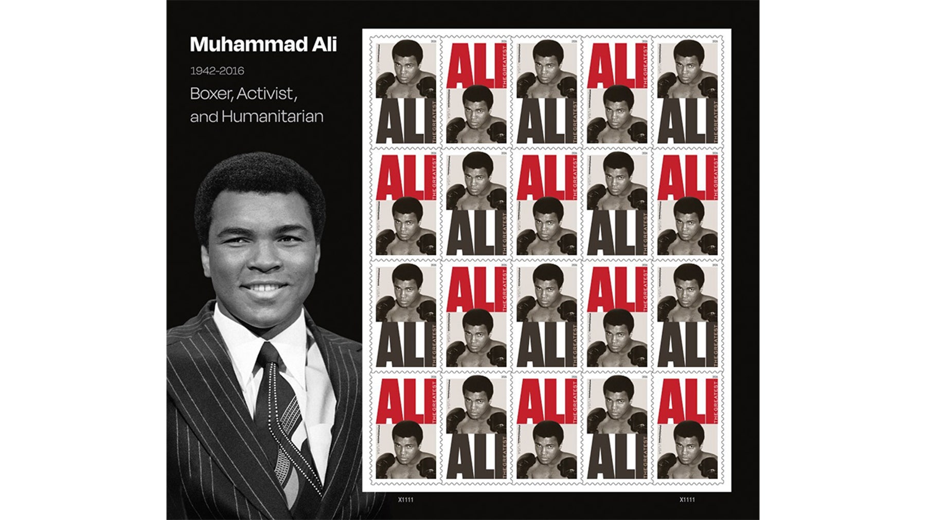 US Postal Service honoring Muhammad Ali with forever stamps