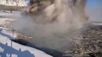 'Kablooey': Muddy eruption at Yellowstone captured on video