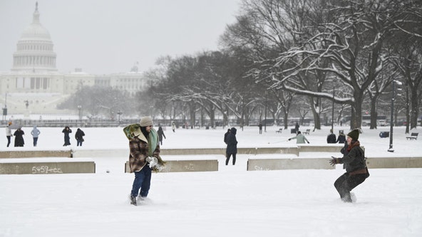 First snow of La Niña winter blasts millions in mid-Atlantic, unleashing hazardous travel conditions