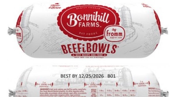 Dog food company recalls 300 cases sold nationwide over plastic contamination fears