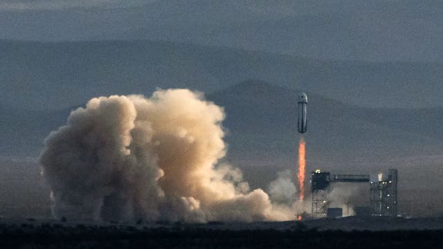 Blue Origin's historic rocket launch scrubbed Thursday