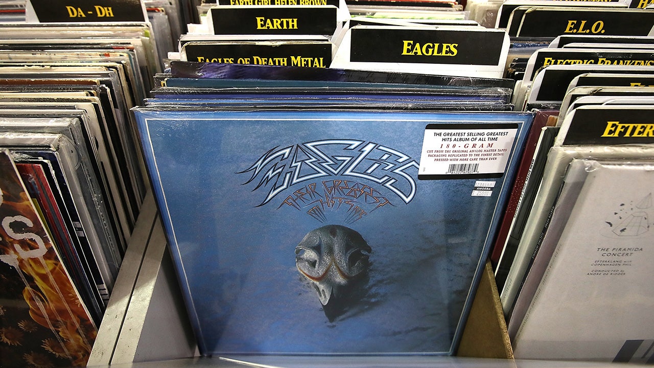 The Eagles Greatest Hits album now the No. 1 best selling album of all time