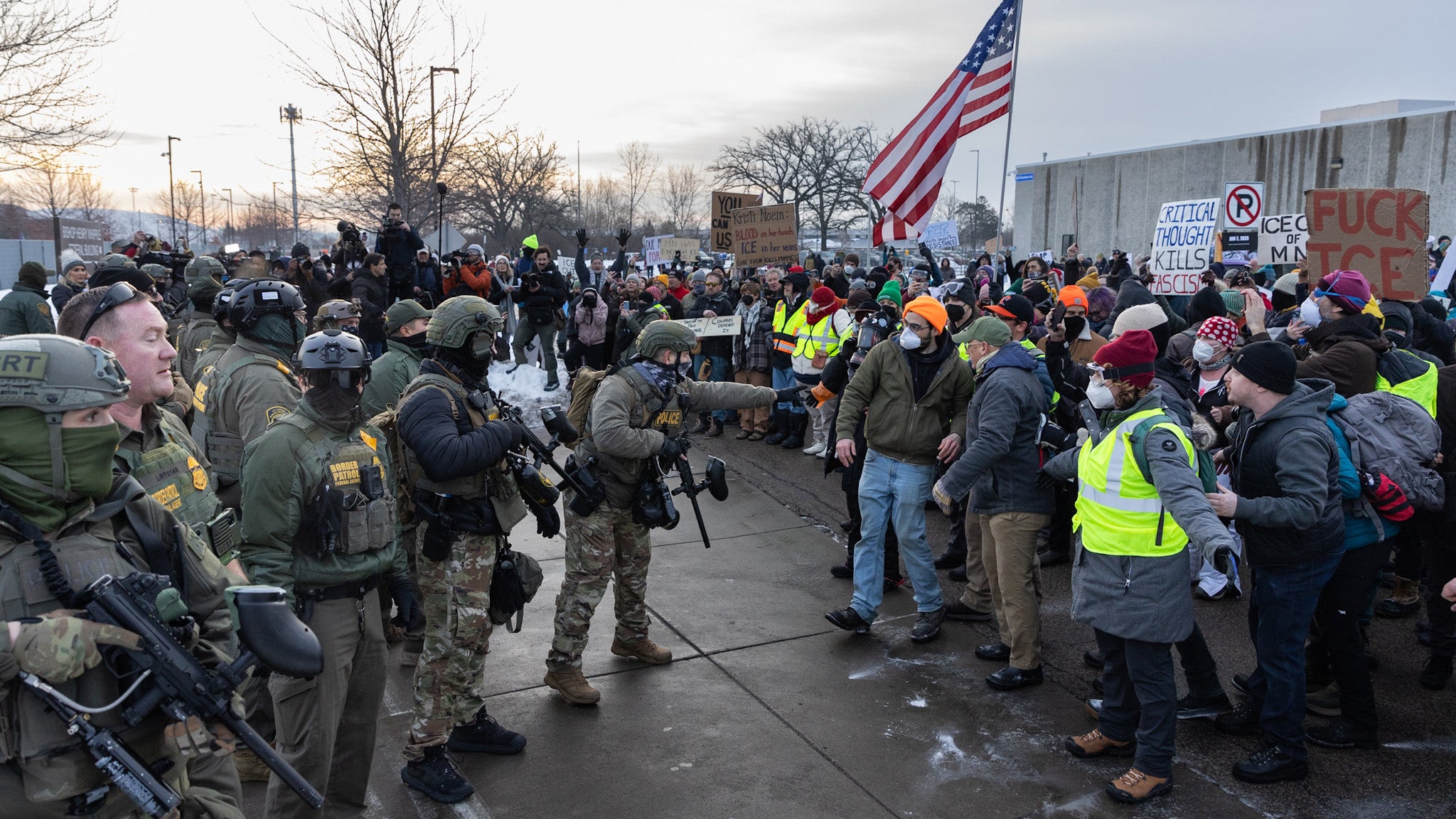 Protests erupt nationwide after Minnesota ICE shooting