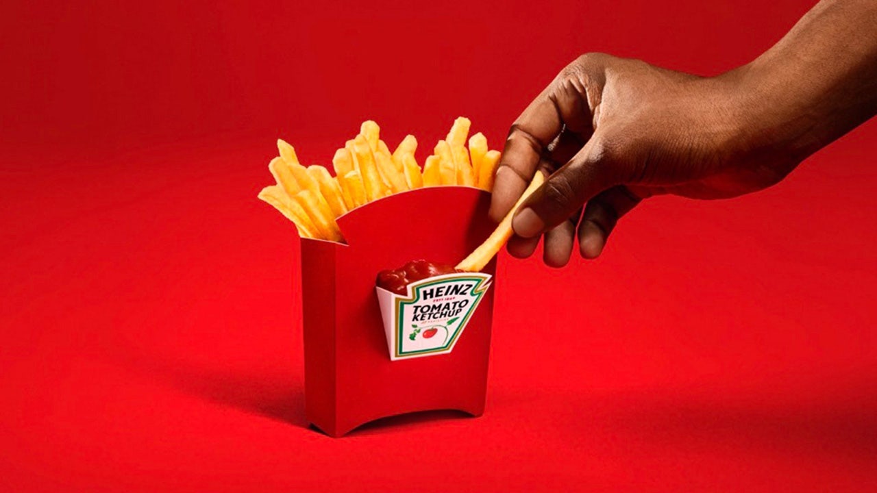 Heinz unveils french fry box with built-in ketchup compartment - Where you can find dipping on the go