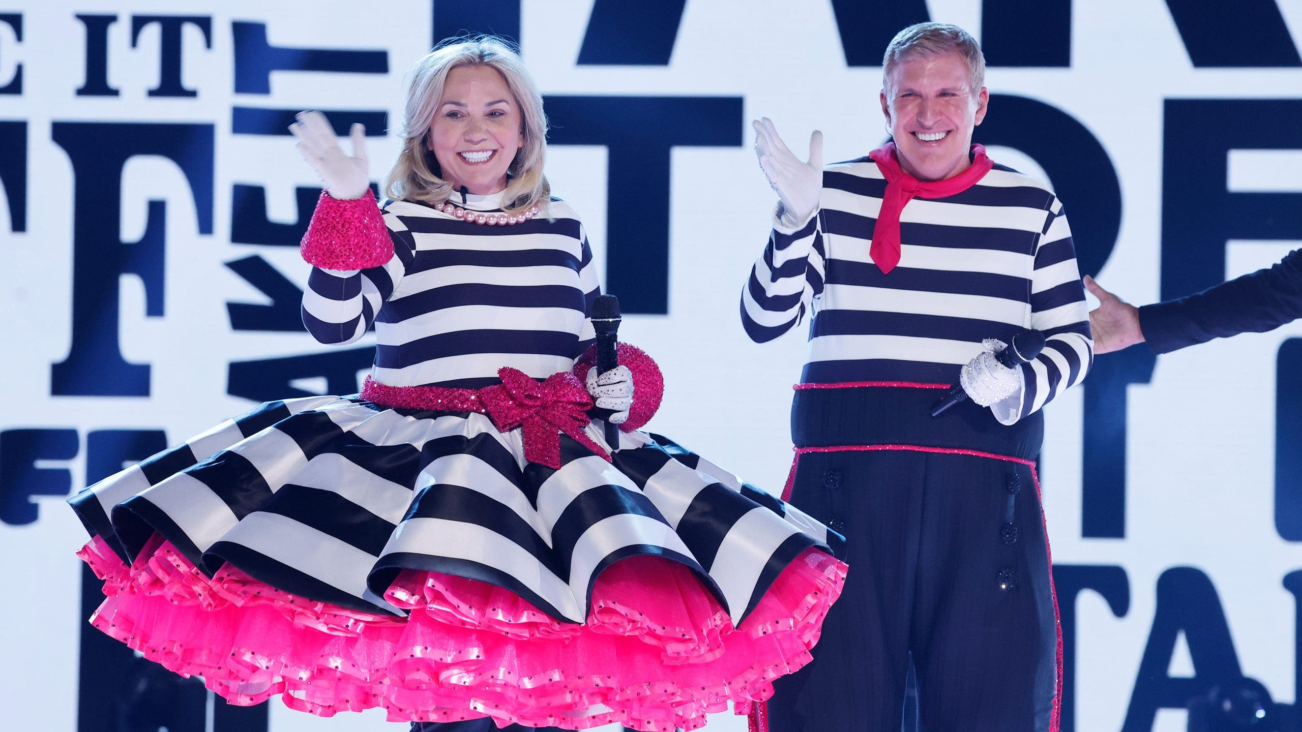 Todd and Julie Chrisley talk ‘The Masked Singer,’ Trump’s pardon: ‘We’re very grateful'