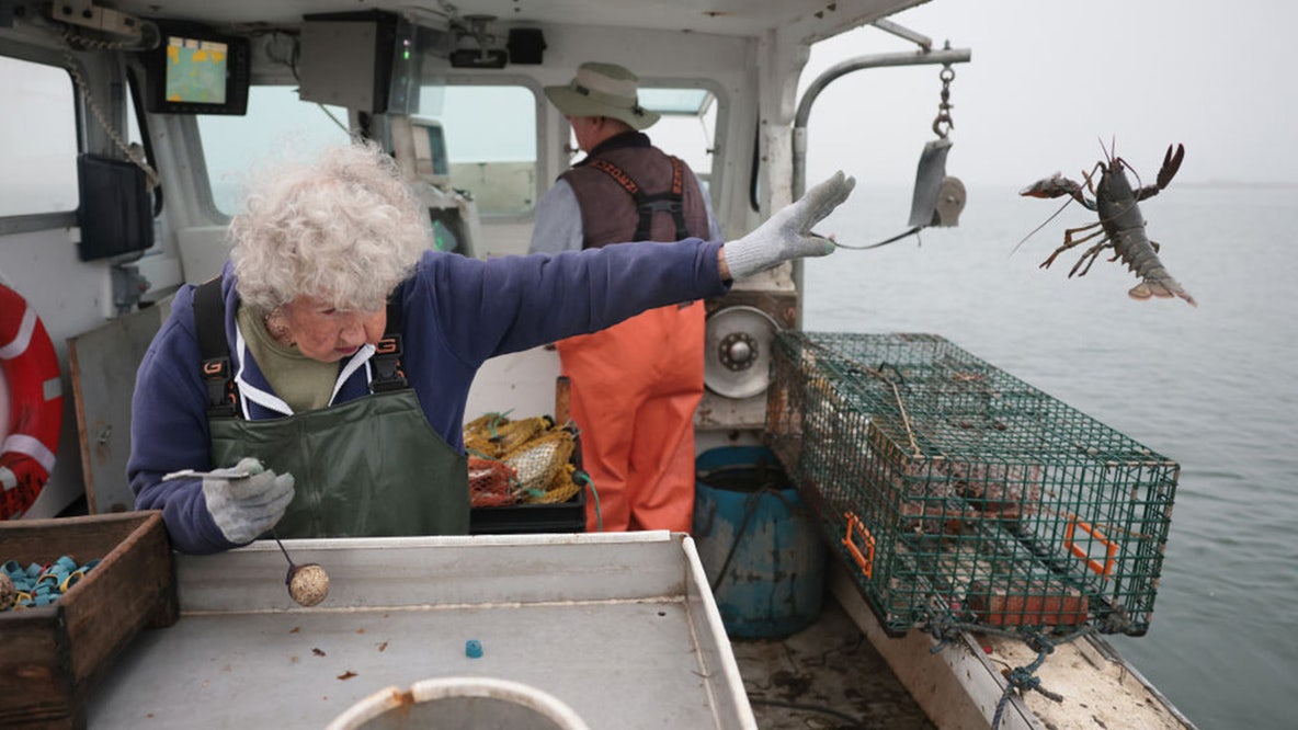 One of world's oldest lobster fishers, Virginia Oliver, dies in Maine at 105