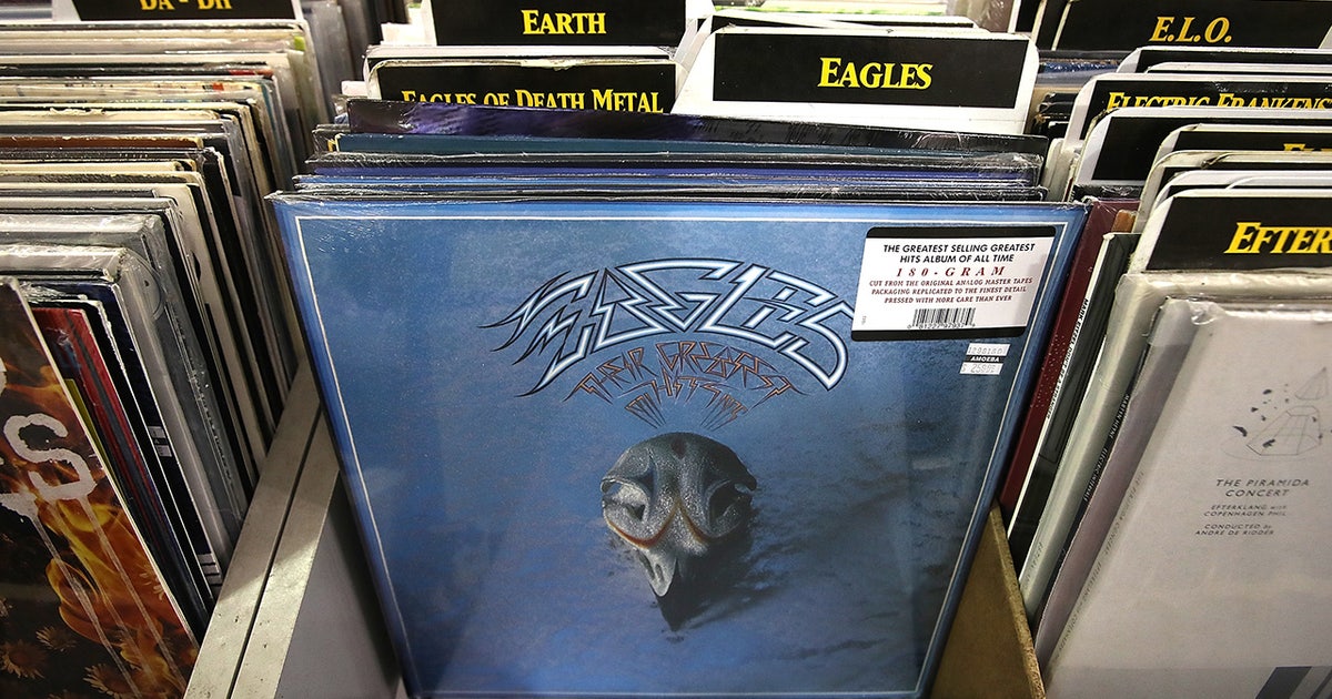 The Eagles Greatest Hits album now the No. 1 best selling album of