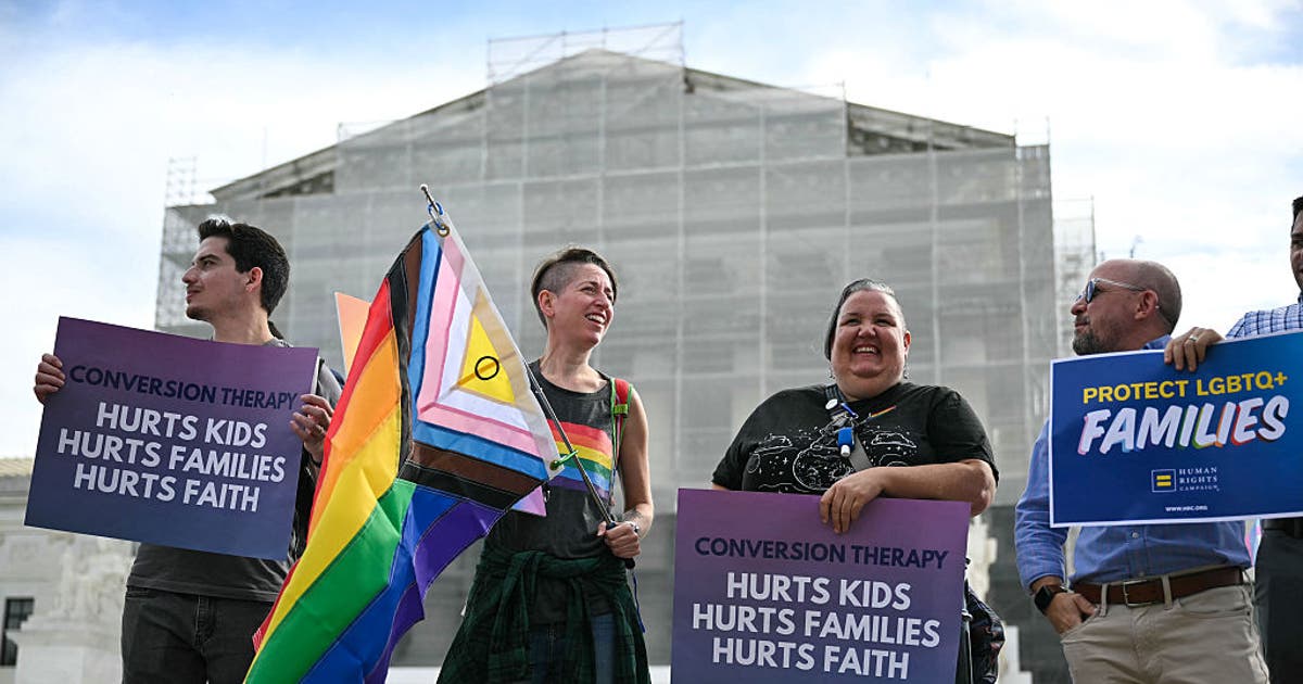Supreme Court rules against law banning 'conversion therapy' for LGBTQ+ kids