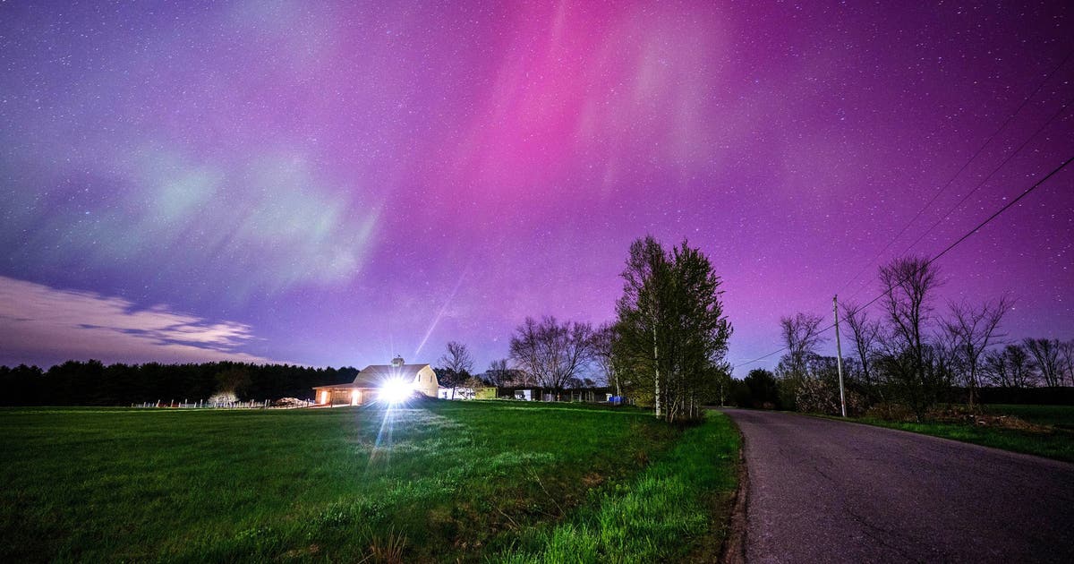 Northern lights expected to light up sky in parts of the US Monday