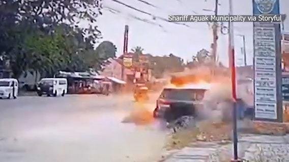 WATCH: Philippine mayor survives rocket attack caught on CCTV