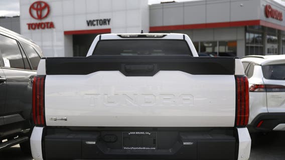 Toyota recalls 162,000 trucks over faulty video screens