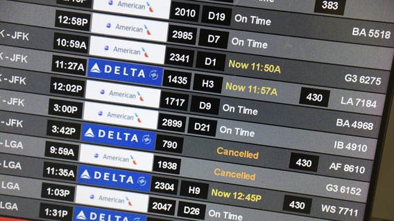 What to do if your flight gets canceled due to winter storms