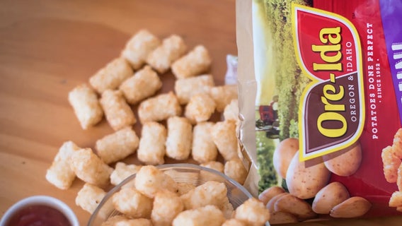 Frozen tater tots recalled across 26 states over possible plastic contamination