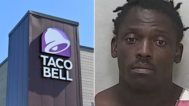 Shirtless Florida man who jumped through Taco Bell window, robbed it with 'large rock' sentenced to 4 years