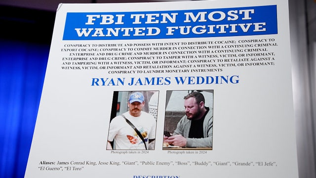 Ryan Wedding, former Olympic snowboarder on FBI's 'Most Wanted' list, arrested