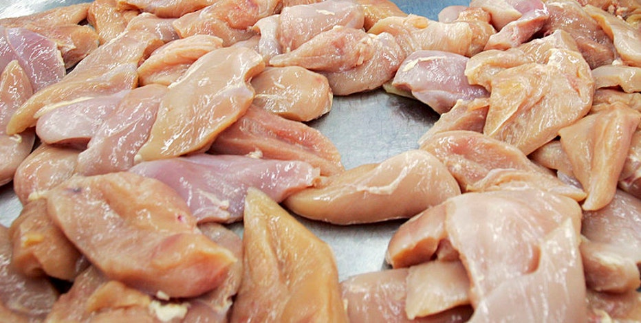 Frozen chicken breasts sold in multiple states recalled for possible listeria contamination