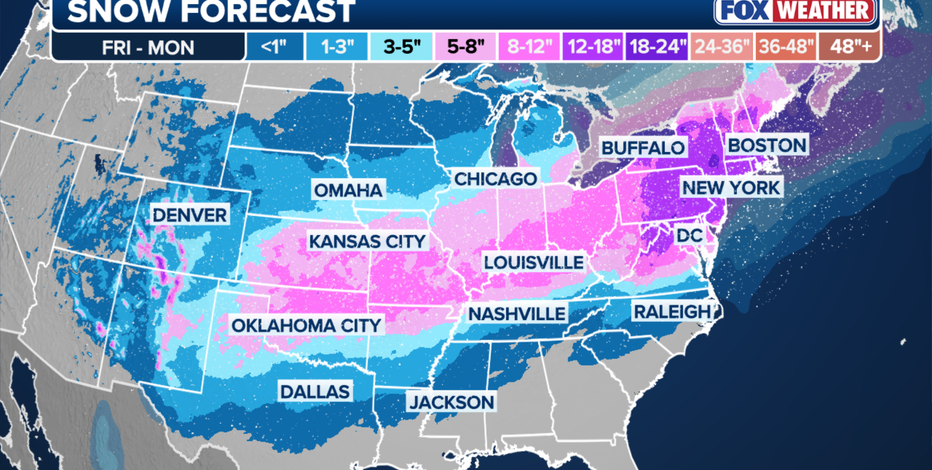 Winter storm: More than 200 million in path of dangerous ice, snow, and bitter cold air