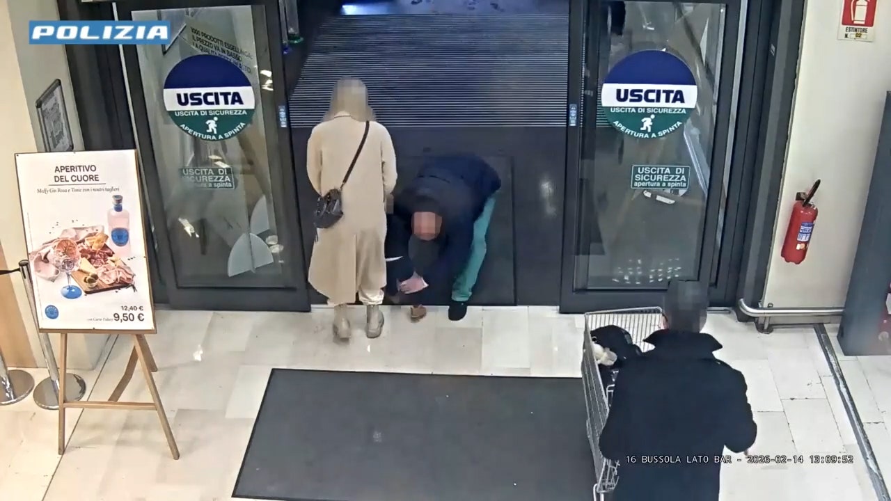 Watch: Man tries to snatch toddler from mother in Italian supermarket