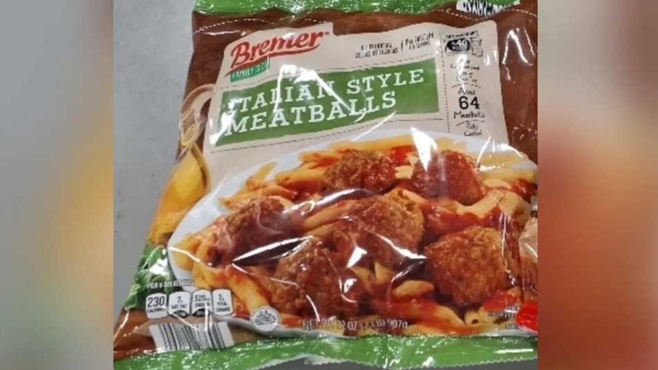 Meatballs sold at Aldi recalled after metal fragments found, USDA says