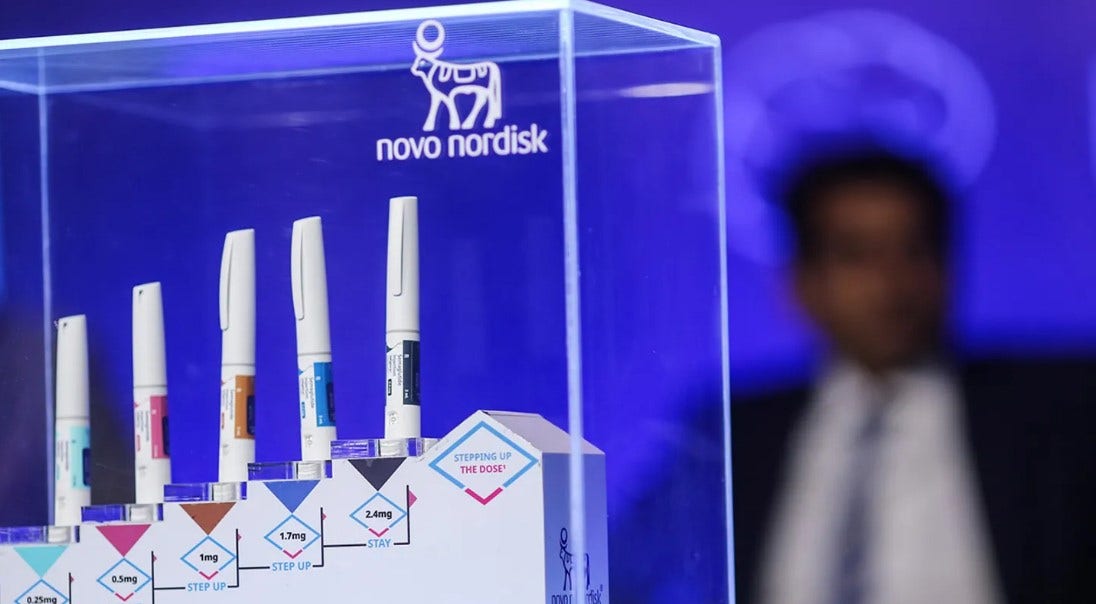 Novo Nordisk to slash list prices of Ozempic, Wegovy by up to 50%