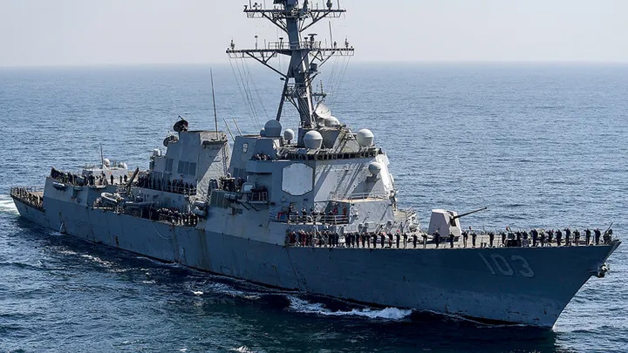 US Navy destroyer, supply ship collide in Caribbean, injuring 2 sailors