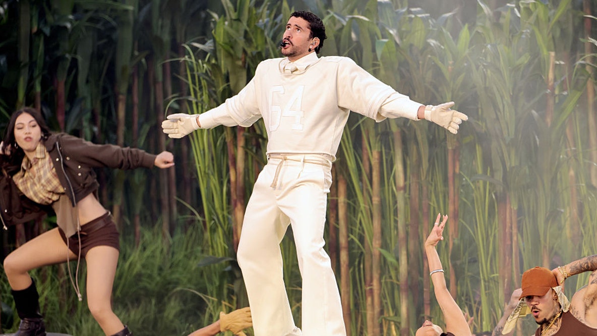 Who was the boy in Bad Bunny's Super Bowl halftime show?