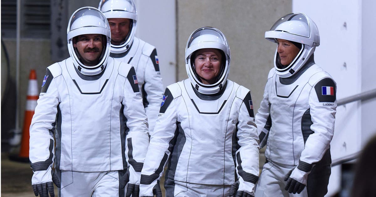 4 new astronauts reach ISS after NASA's first medical evacuation