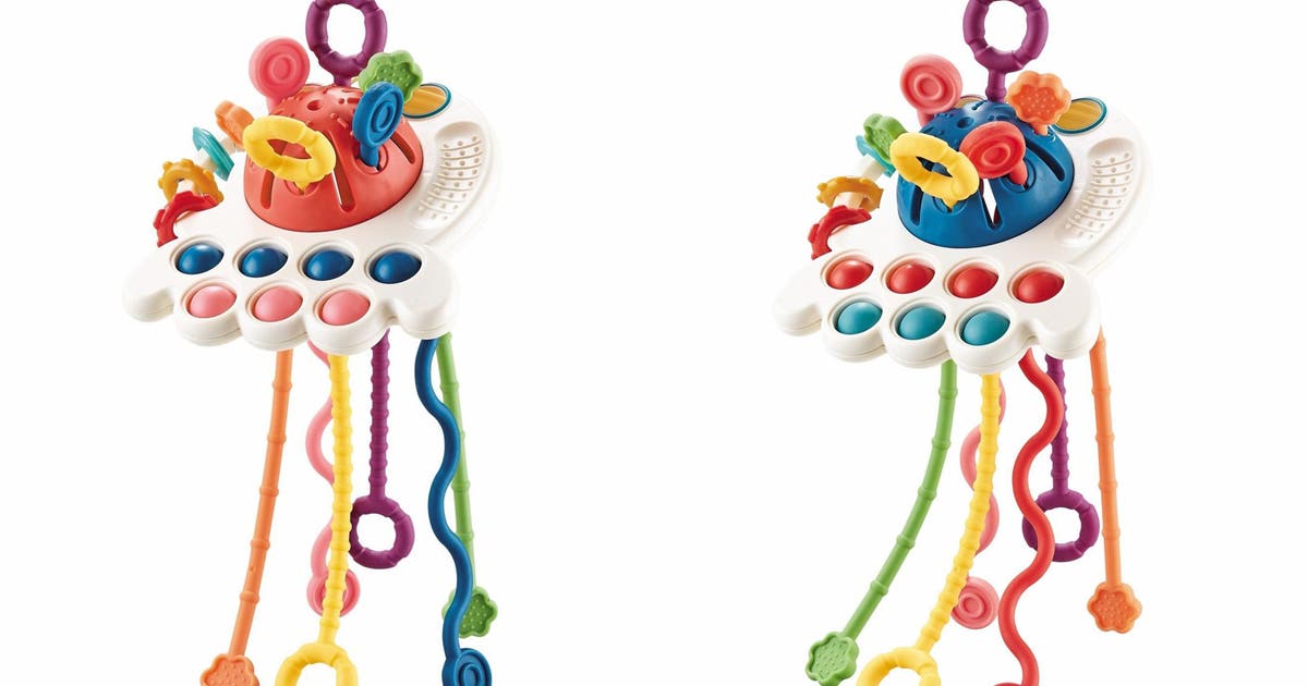 Nearly 50K pull string teething toys sold on Amazon recalled for choking, injury risk