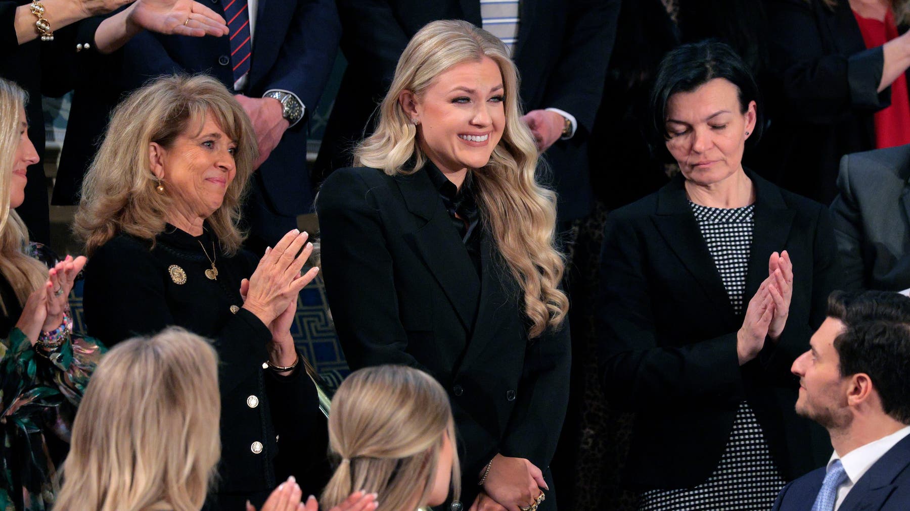 Erika Kirk honored by Trump during State of the Union